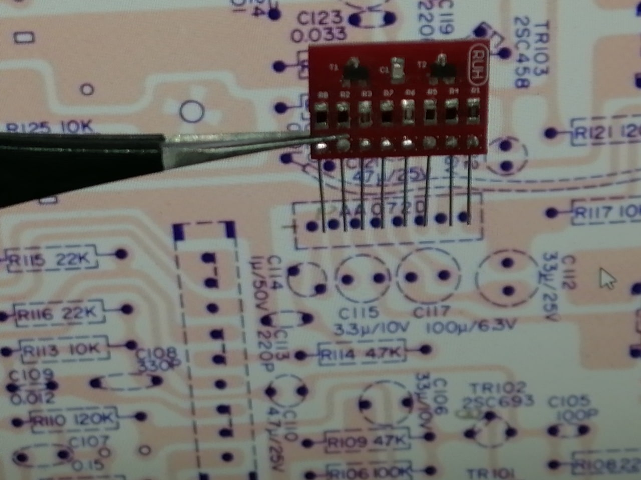AA-072D modules TWINPACK AA072 for early Akai X200D, the M10 + other models? - Image 3