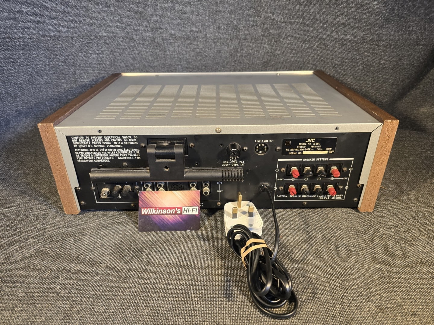 7543 JVC R-S5L (1) - Wilkinson's Hi-Fi, Nelson, Lancashire, UK