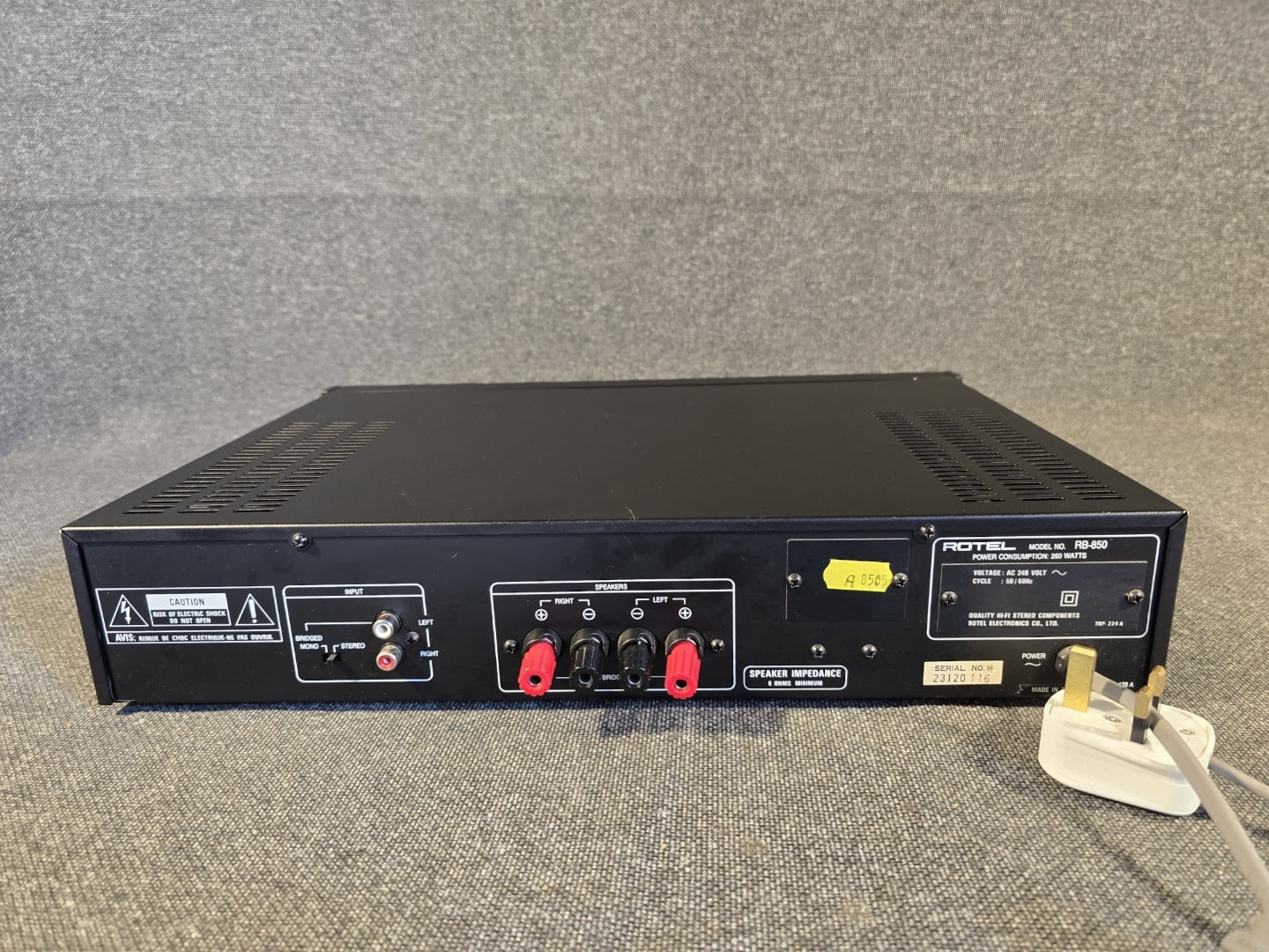Rotel RB-805BX - Image 3